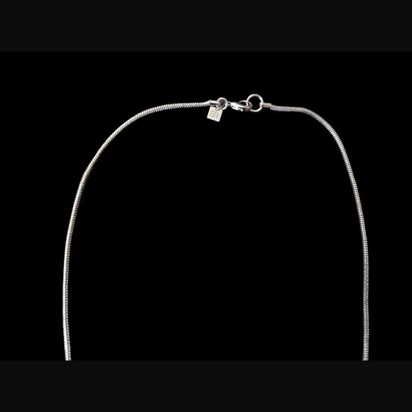 Banana Republic Two Tone Ball Dangle Knotted Y Necklace 31" Long - Picture 7 of 12